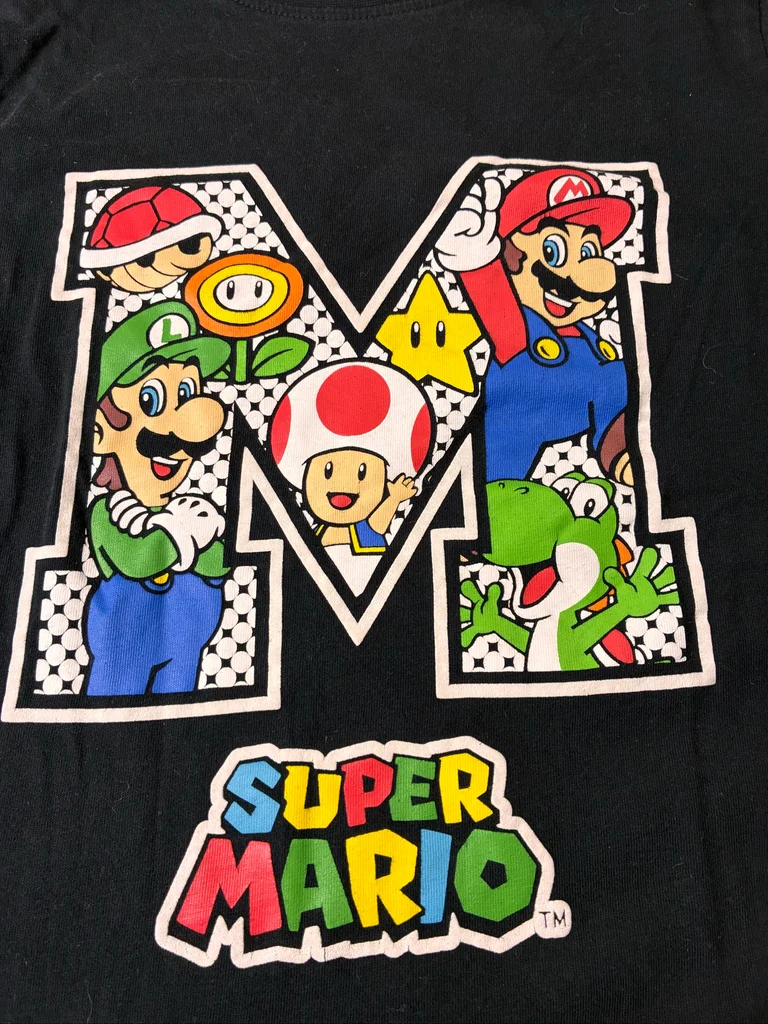 Super Mario Long Sleeve T-Shirt 8 Years Old – photo 2